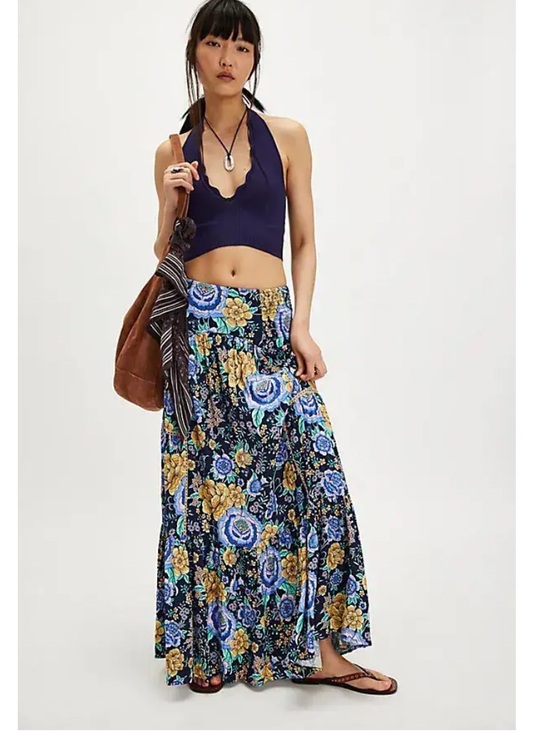 Spell Dresses & Skirts - NWT FREE PEOPLE X SPELL FULL BLOOM MAXI SKIRT